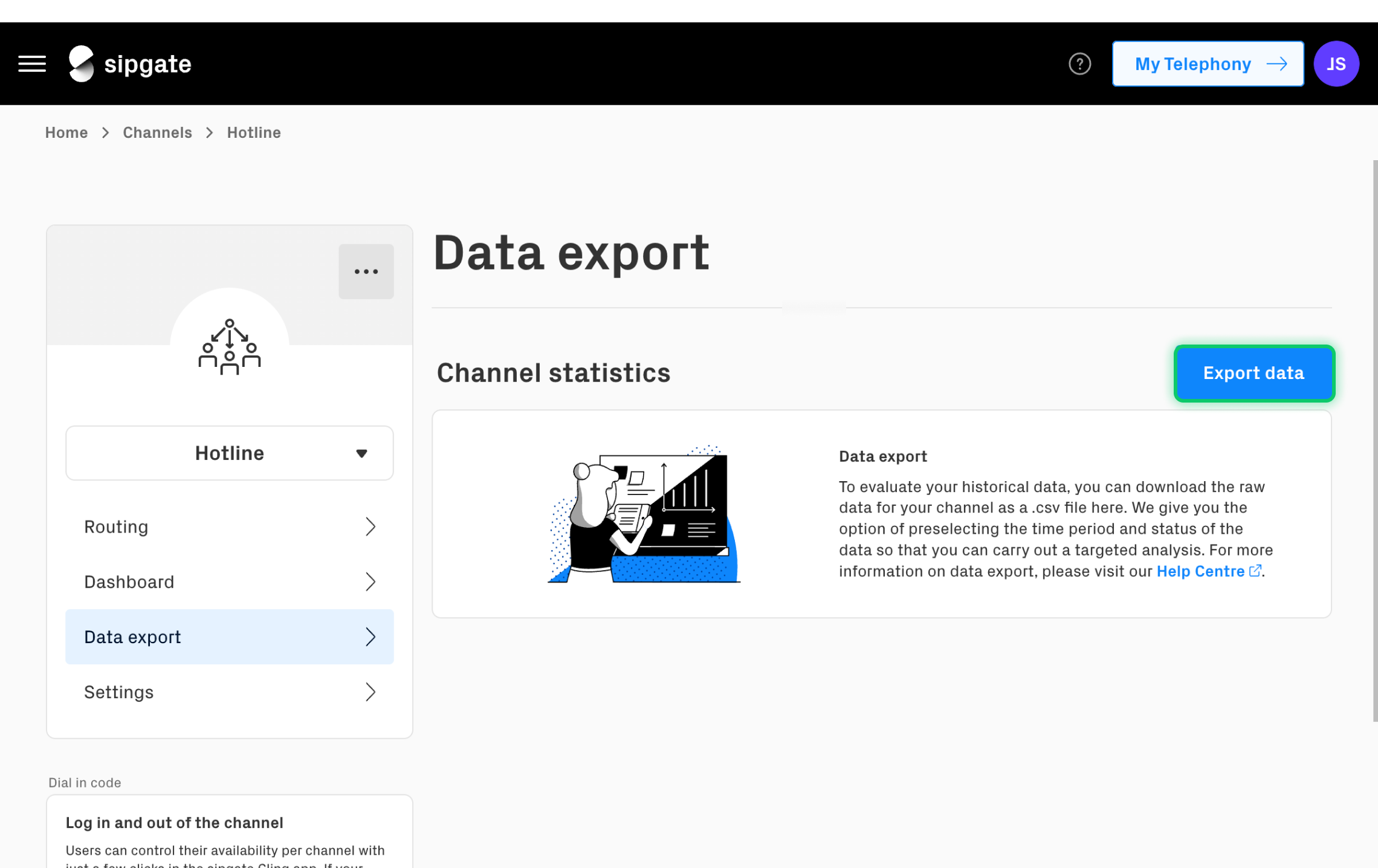 sipgate-Hilfecenter-UK-channels-dashboard9.png
