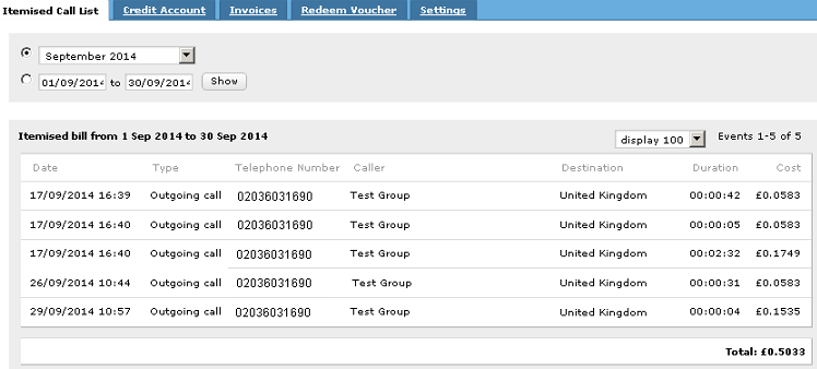 itemised-call-list-sipgate-team-uk